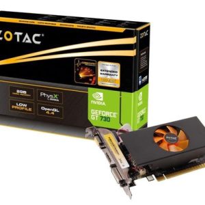 ZOTAC GT 730 2GB DDR5 2 GB Used GPU