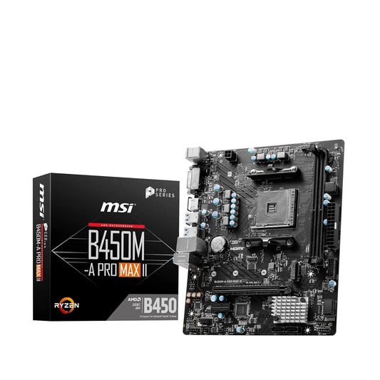 AMD Ryzen 3 3200G + MSI B450M-A PRO MAX II (Processor-Motherboard) COMBO Used